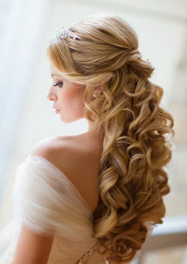Image of nice wedding hairstyles for long hair