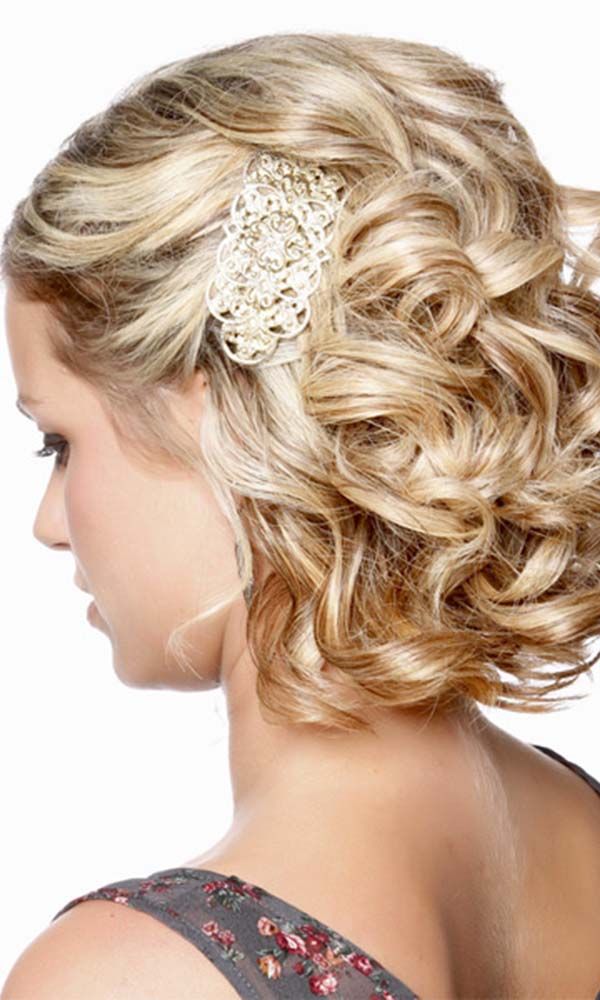 23 Most Glamorous Wedding Hairstyle For Short Hair Haircuts Hairstyles 2021