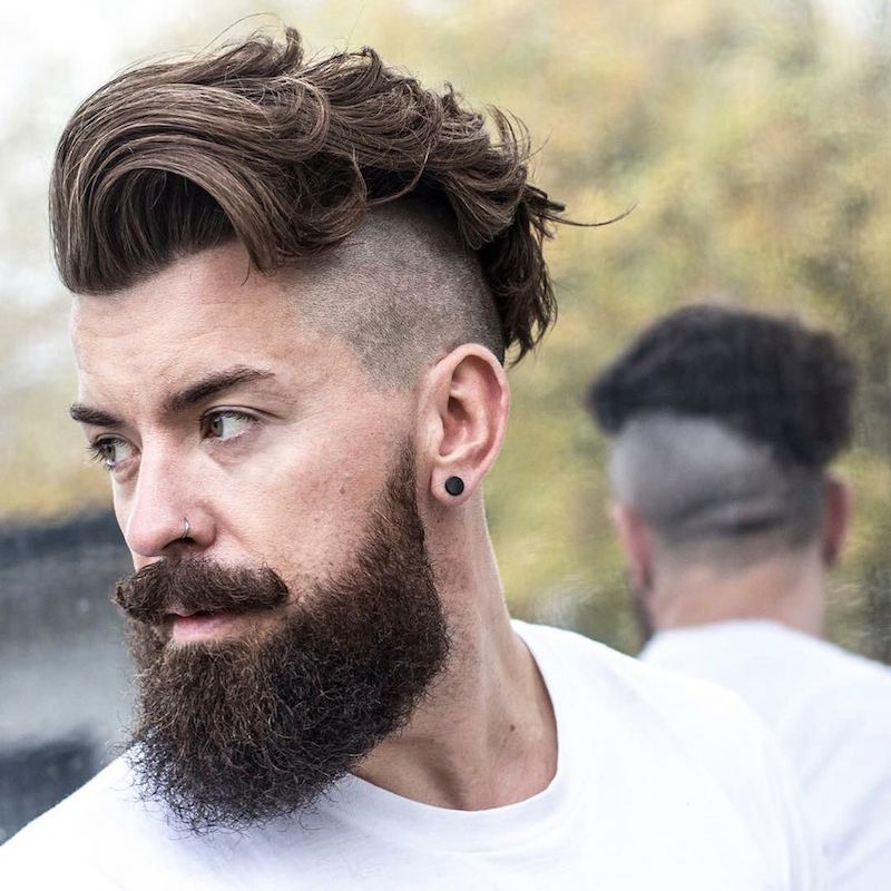 24 Ultra Modern Short Hairstyles With Beard Haircuts Hairstyles 2021