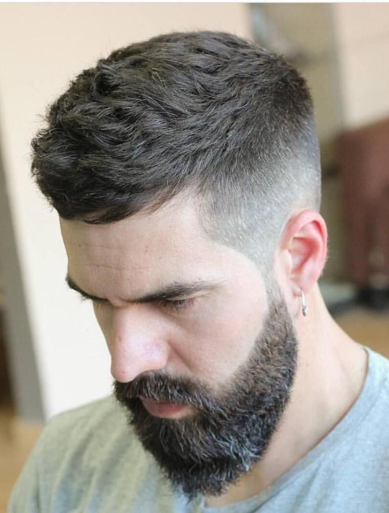 24 Ultra Modern Short Hairstyles With Beard Haircuts Hairstyles 2021
