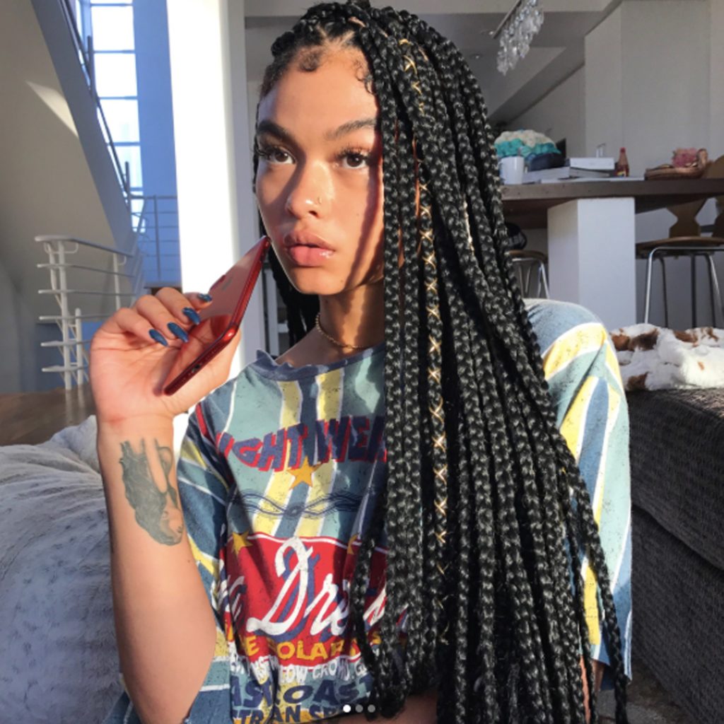Featured image of post Knotless Box Braids Medium Styles - With protective styles, especially one like knotless braids, you can do so as well.
