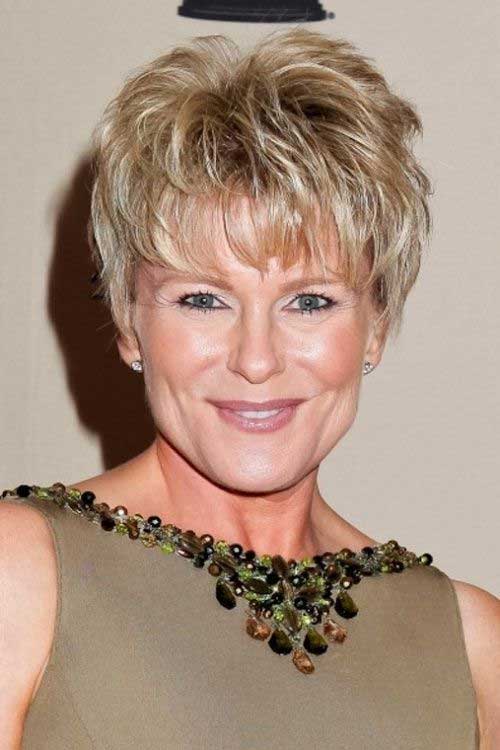 Short Layered Hairstyles For Ladies Over 50