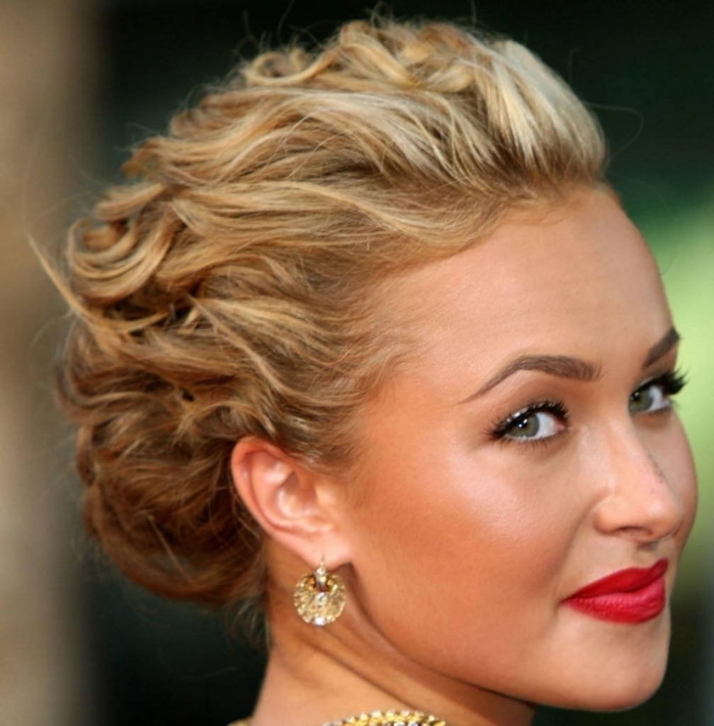 25 Simple And Stunning Updo Hairstyles For Curly Hair