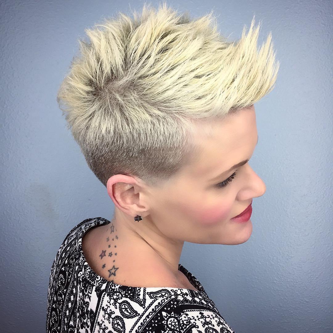 Funky Coloured Short Hairstyles