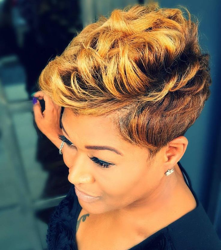 Blonde And Black Short Hairstyles
