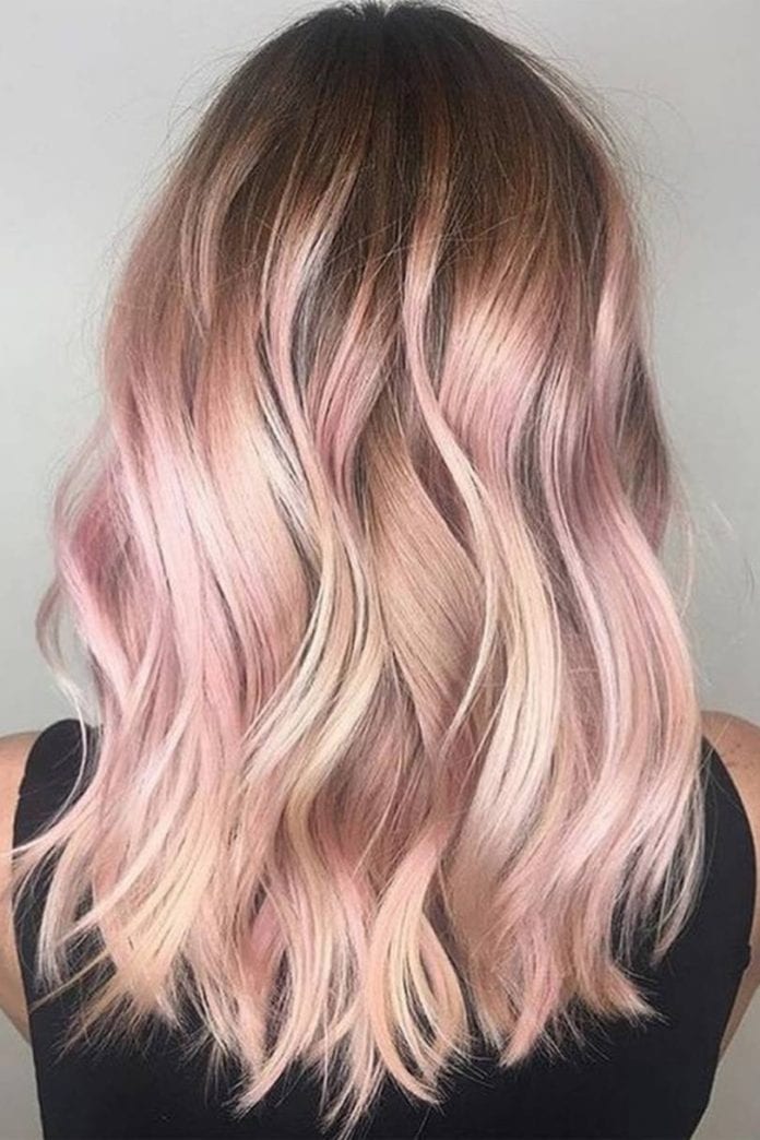 20 Rose Gold Hair Color Ideas for Women – Hottest Haircuts