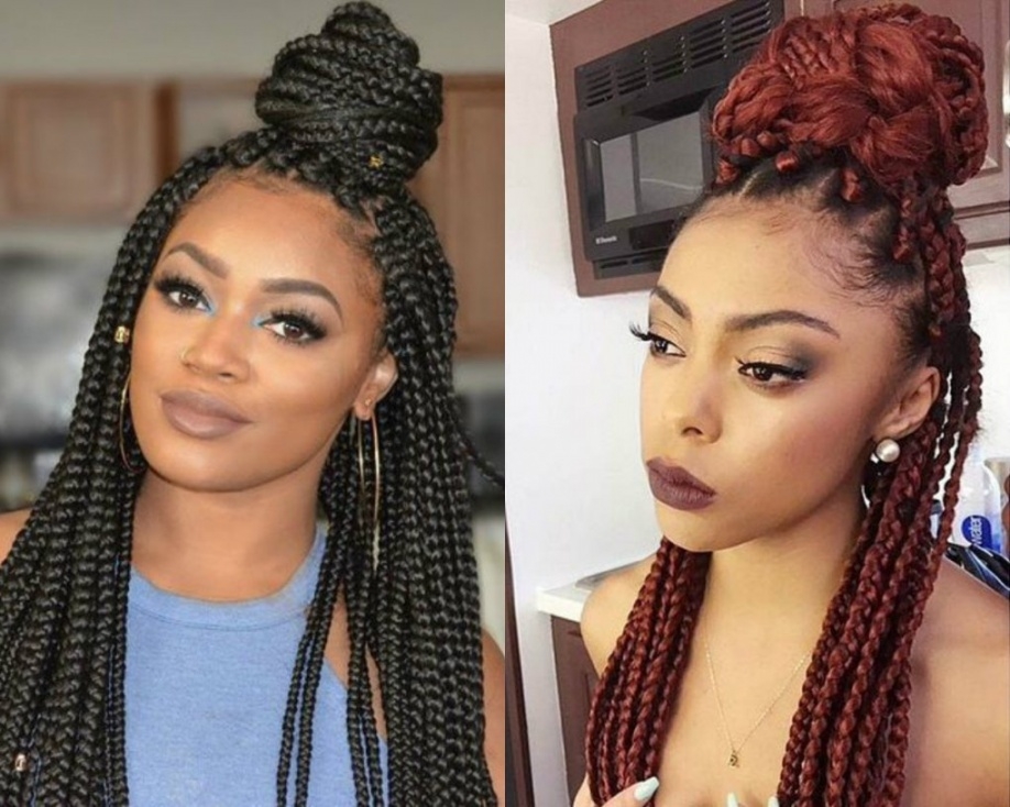 40 Most Beautiful Box Braid Hairstyles To Style Right Now Haircuts And Hairstyles 2021 