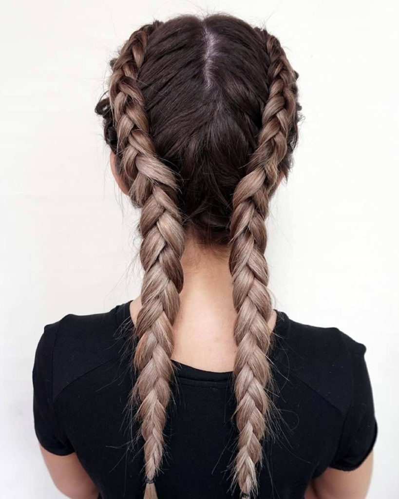 45 Easy Braid Hairstyles With How To Do Them Haircuts