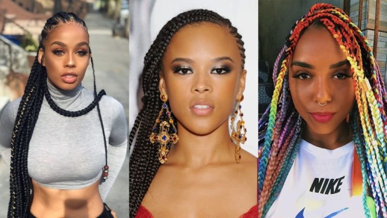 Goddess Braids Hairstyles