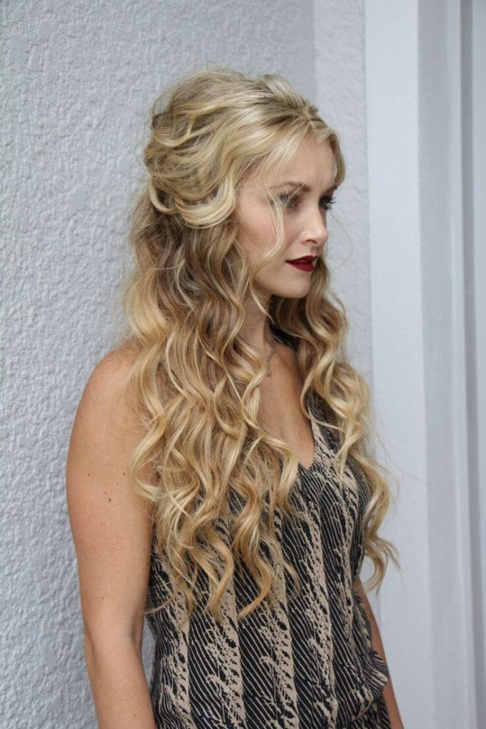 20 Most Glamorous Curly Hairstyles For Prom Hottest Haircuts
