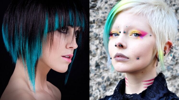 Cyberpunk Haircuts For Bold And Beautiful Divas Hottest Haircuts