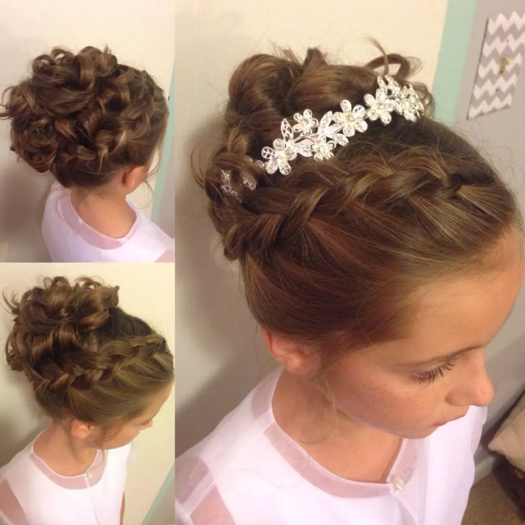 little girls hairstyles for weddings