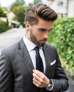 24 Ultra Modern Short Hairstyles with Beard - Hottest Haircuts