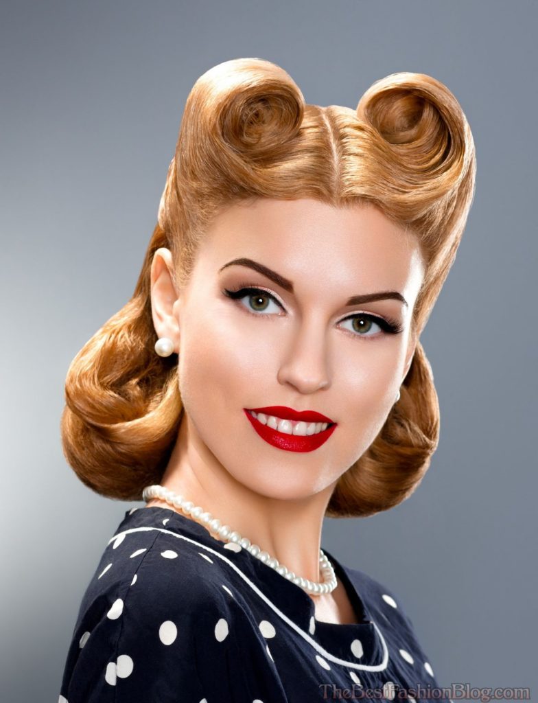 21 Pin Up Hairstyles for an Ultimate Vintage Look - Haircuts