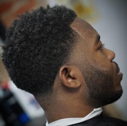 Taper Fade Haircuts For Black Men 2 422x420 