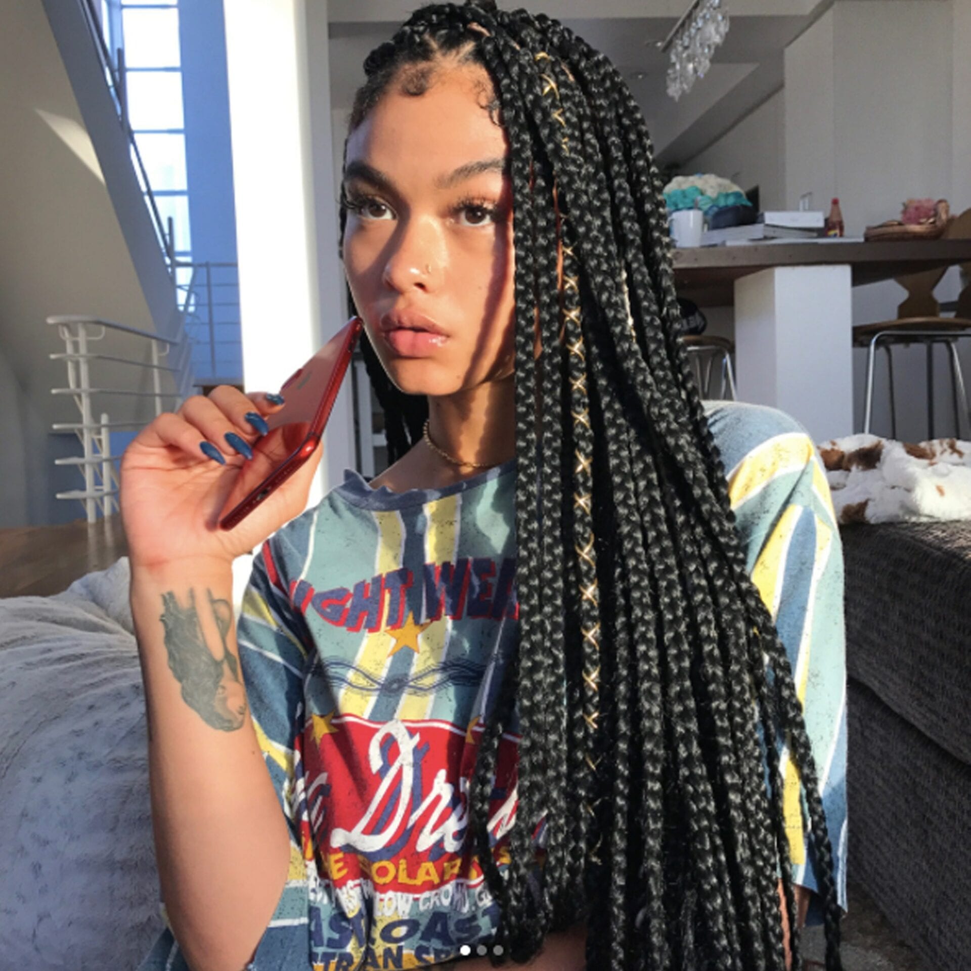 21 Cool And Trendy Knotless Box Braids Styles Hottest Haircuts 