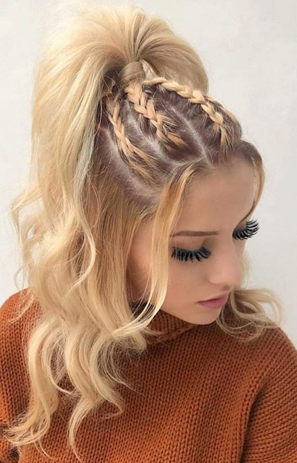 21 Fancy Hairstyles for Stylish Diva Look - Haircuts & Hairstyles 2021