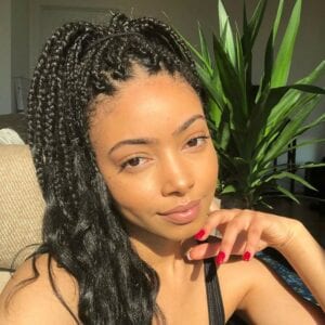 25 Bohemian Box Braids for Dazzling Look – Hottest Haircuts