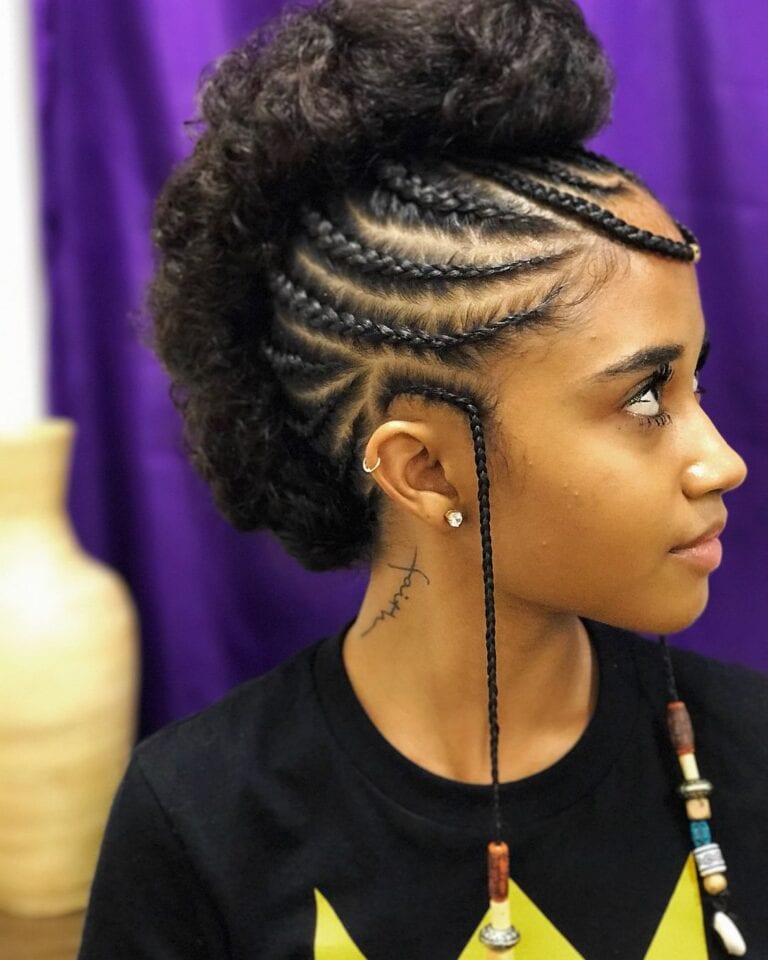 25 Black Braided Hairstyles for Voguish Look - Hottest Haircuts