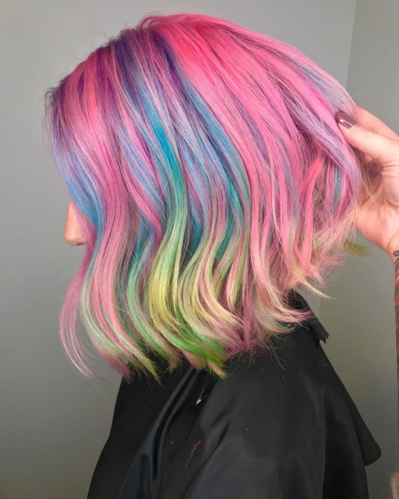 Multi Colored Long Hairstyles - 900 Multi Color Hair Ideas If I M Brave ...