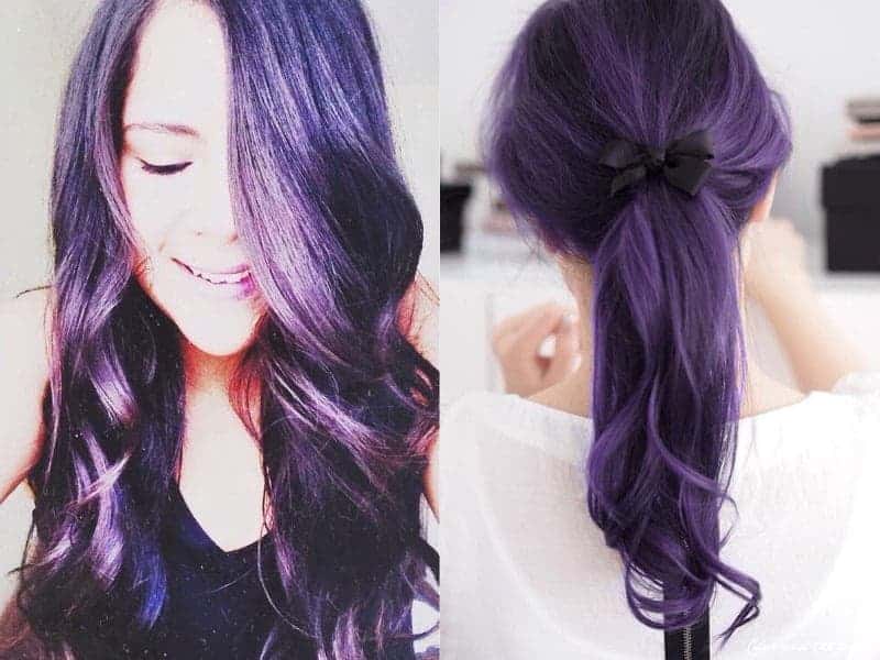 Dark Lavender Hair