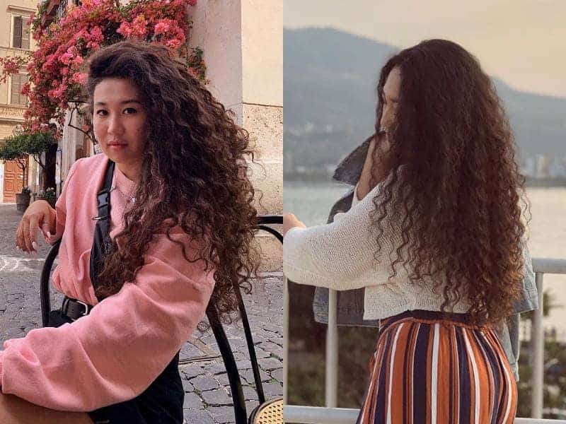 Long Asian Curls